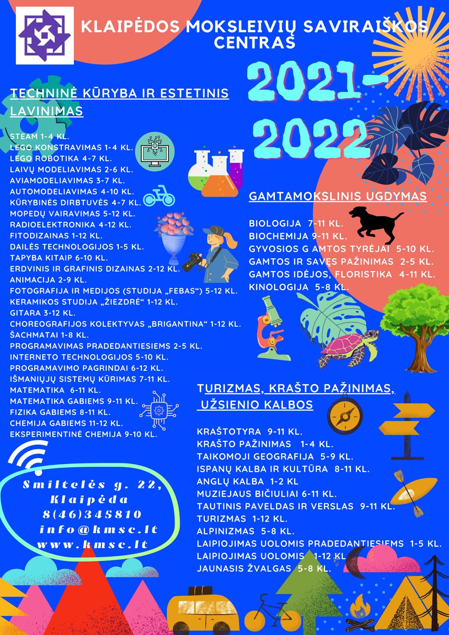 2021-2022 m.m. veiksiantys būreliai